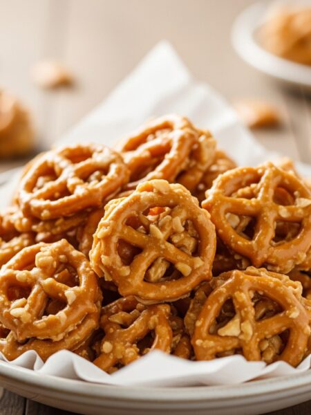 Butter Toffee Pretzels Recipe
