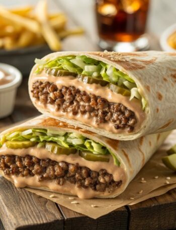 Big Mac Wrap Recipe