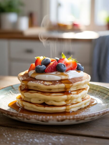 Greek Yogurt Pancakes