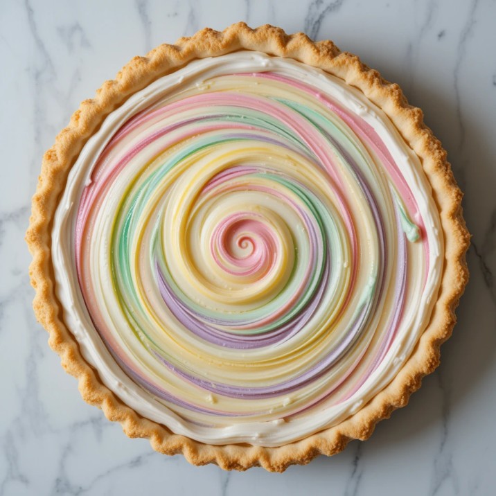 Easter Swirl Pie