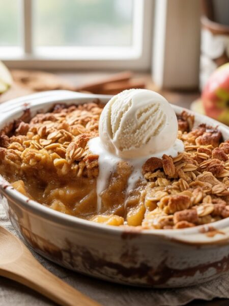 apple crisp recipe with oats
